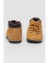 Timberland Кожени боти с лого - Pepit.bg