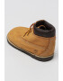 Timberland Кожени боти с лого - Pepit.bg