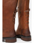 Timberland Кожени ботуши Brimfield - Канелено кафяво - Pepit.bg