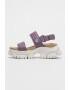 Timberland Кожени сандали с велкро - Pepit.bg