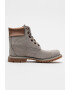 Timberland Велурени ботуши с връзки - Светло кафяво/Бронз - Pepit.bg