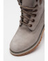 Timberland Велурени ботуши с връзки - Светло кафяво/Бронз - Pepit.bg