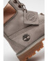 Timberland Велурени ботуши с връзки - Светло кафяво/Бронз - Pepit.bg