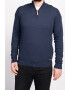 Timeout Пуловер с вълна и къс цип - Pepit.bg