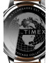 Timex Часовник Chicago с хронограф и кожена каишка - 45 мм - Pepit.bg