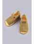 TINY TOES Кожени сандали с релефно лого - Pepit.bg
