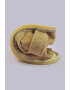 TINY TOES Кожени сандали с релефно лого - Pepit.bg