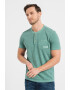 Tom Tailor Тениска тип Henley с джоб - Pepit.bg