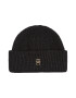 Tommy Hilfiger Бляскава шапка с монограм - Pepit.bg