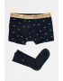 Tommy Hilfiger Боксерки и чорапи с лого - 2 чифта - Pepit.bg