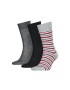 Tommy Hilfiger Чорапи с разнородна шарка - 3 чифта - Pepit.bg