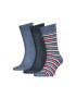 Tommy Hilfiger Чорапи с разнородна шарка - 3 чифта - Pepit.bg