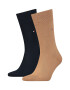 Tommy Hilfiger Дълги чорапи с лого - 2 чифта - Pepit.bg