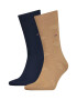 Tommy Hilfiger Дълги чорапи с органичен памук - 2 чифта - Pepit.bg