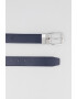 Tommy Hilfiger Двулицев кожен колан Denton - Черен/Тъмносин - Pepit.bg