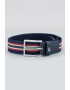 Tommy Hilfiger Кожен колан Oliver с текстил - Pepit.bg