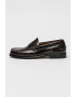 Tommy Hilfiger Кожени мокасини - Тъмнокафяв - Pepit.bg