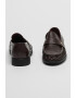 Tommy Hilfiger Кожени мокасини с монограм - Pepit.bg
