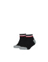 Tommy Hilfiger Къси чорапи с райе - 2 чифта - Pepit.bg