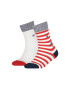 Tommy Hilfiger Раирани дълги чорапи 2 чифта - Pepit.bg