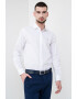 Tommy Hilfiger Слим риза с памук - Бял - Pepit.bg