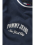 Tommy Jeans Блуза 2 в 1 с контрастни шевове - Pepit.bg