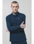 Tommy Jeans Блуза с яка - Тъмносин - Pepit.bg