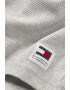 Tommy Jeans Релефна памучна блуза с овално деколте - Pepit.bg