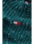 Tommy Jeans Къс пуловер с лого - Pepit.bg