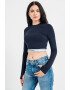 Tommy Jeans Къса блуза с лого - Pepit.bg