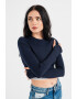 Tommy Jeans Къса блуза с лого - Pepit.bg