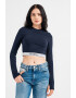 Tommy Jeans Къса блуза с лого - Pepit.bg
