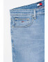 Tommy Jeans Къси дънки с бродирано лого - Pepit.bg