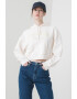 Tommy Jeans Късо худи с бродирано лого - Pepit.bg