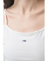 Tommy Jeans Памучен топ с лого - Pepit.bg