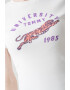 Tommy Jeans Рипсена слим тениска - Pepit.bg