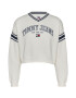 Tommy Jeans Шпиц пуловер с бродирано лого - Pepit.bg