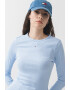 Tommy Jeans Слим блуза с бродирано лого - Pepit.bg