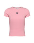 Tommy Jeans Слим тениска с рипс - Pepit.bg