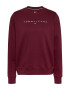 Tommy Jeans Суитшърт с бродирано лого - Тъмночервен - Pepit.bg