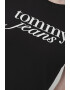 Tommy Jeans Слим тениска с лого - Pepit.bg