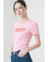 Tommy Jeans Слим тениска с лого - Pepit.bg