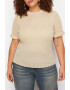 Trendyol Бляскава блуза Plus Size - Pepit.bg
