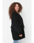 Trendyol Cardigan с дипли от тюл Plus Size - Pepit.bg