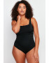 Trendyol Драпиран цял бански Plus Size - Pepit.bg