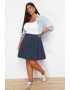 Trendyol Къса разкроена пола Plus Size - Pepit.bg