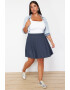 Trendyol Къса разкроена пола Plus Size - Pepit.bg