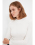 Trendyol Къса рипсена блуза - Pepit.bg