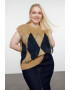 Trendyol Пуловер Plus Size без ръкави - Pepit.bg