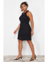 Trendyol Раирана рокля Plus Size - Pepit.bg